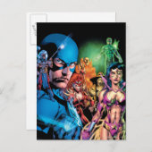 Blackest Night Comic Panel 2 - Kleur Briefkaart (Voorkant / Achterkant)