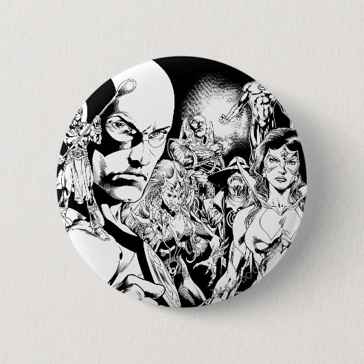 Blackest Night Comic Panel 2 Ronde Button 5,7 Cm (Voorkant)