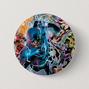 Blackest Night Comic Panel - Kleur Ronde Button 5,7 Cm