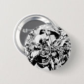 Blackest Night Comic Panel Ronde Button 5,7 Cm (Voorkant /achterkant)