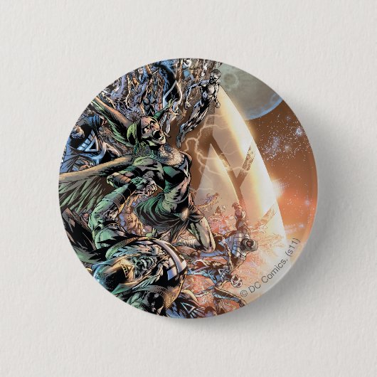 Blackest Night Group en Moon Ronde Button 5,7 Cm (Voorkant)