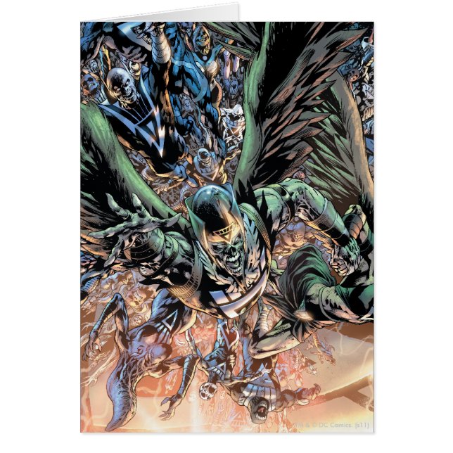 Blackest Night Group-schildering - Kleur (Voorkant)