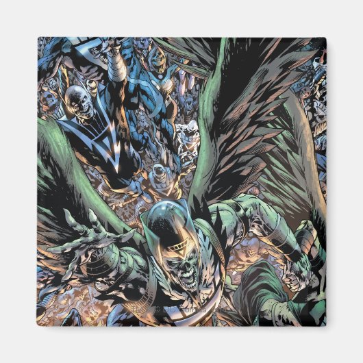 Blackest Night Group-schildering - Kleur Magneet (Voorkant)