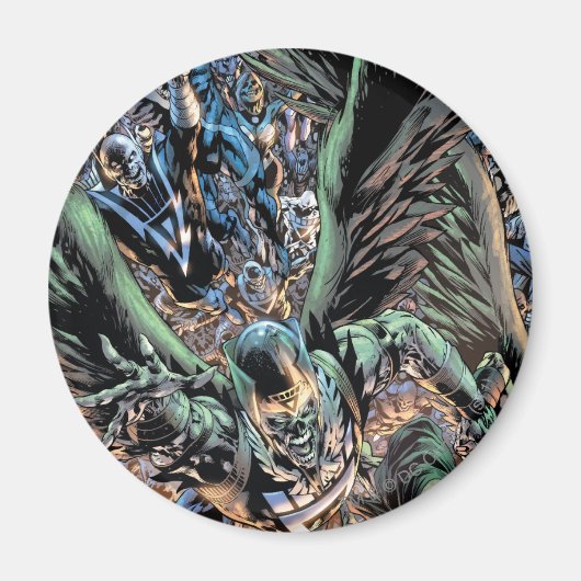 Blackest Night Group-schildering - Kleur Magneet (Voorkant)