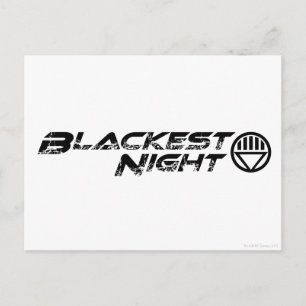 Blackest Night Logo Briefkaart