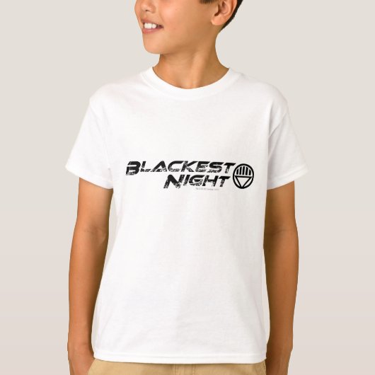 Blackest Night Logo T-shirt (Voorkant)
