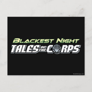Blackest Night Tales of the Corps Briefkaart