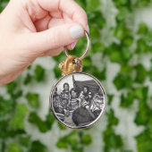 Blackfeet Indian Dames  Stereoview Sleutelhanger (Hand)
