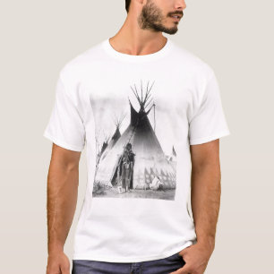 Blackfoot Brave, bij Calgary, Alberta, 1889 T-shirt