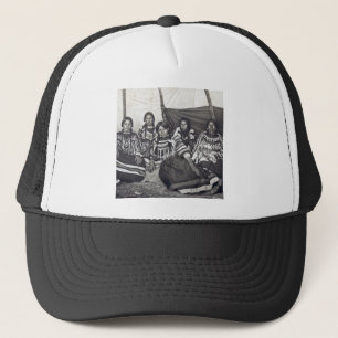 Blackfoot Indian Dames Stereoview Trucker Pet