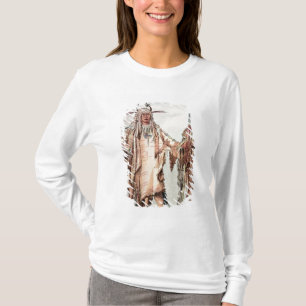 Blackfoot Indian Pe-Toh-Pee-Kiss, The Eagle Ribs T-shirt