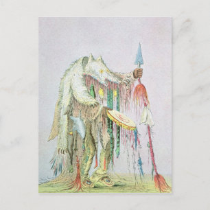 Blackfoot Medicine Man Briefkaart