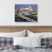 Blackfriar's Bridge Canvas Afdruk (Insitu (Slaapkamer))