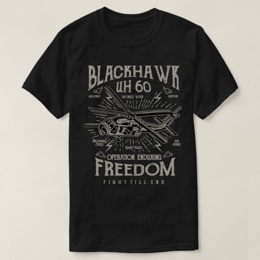 Blackhawk 2 2 t-shirt (Design voorkant)
