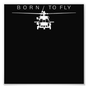 Blackhawk Militaire Luchtvaarthelikopter Pilot Gif Foto Afdruk