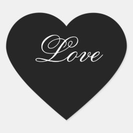 Blackheart Liefde stickers