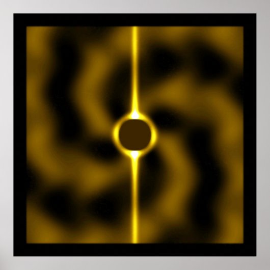 Blackhole and Singularity  Poster (Voorkant)