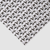 Blackie de Black Cat Tissue Paper Tissuepapier (Detail)