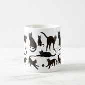 Blackie la tasse de chat noir (Centre)