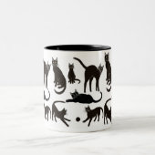 Blackie la tasse de chat noir (Centre)