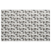 Blackie le tissu de chat noir (Fat Quarter)