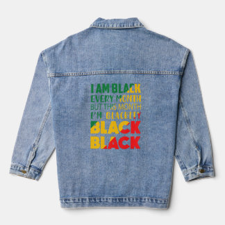 Blackity Black: elke maand zwarte geschiedenis Bhm Denim Jacket