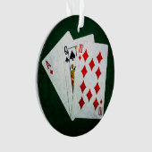 Blackjack 21 point - As, Queen, Ten (devant)