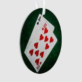 Blackjack 21 point - As, Ten (devant)