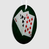 Blackjack 21 point - As, Ten, Ten (devant)