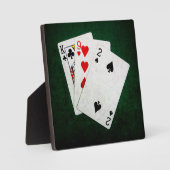 Blackjack 21 point - King, Nine, Two Fotoplaat (Voorkant)