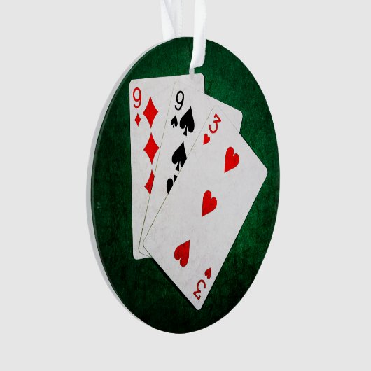 Blackjack 21 point - Neuf, Neuf, Trois (devant)