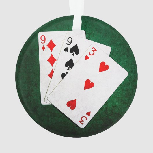 Blackjack 21 point - Neuf, Neuf, Trois (dos)