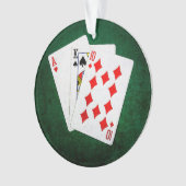 Blackjack 21 punt - Ace, King, Ten Ornament (voorkant)