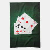 Blackjack 21-punt - Negen, Negen, Drie Theedoek (Verticaal)