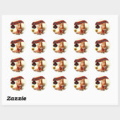 blackjack-bier ronde sticker (Vel)