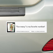 Blackjack Bumpersticker (Op auto)