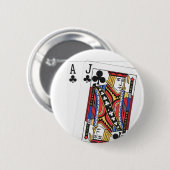 Blackjack Button (Voorkant /achterkant)