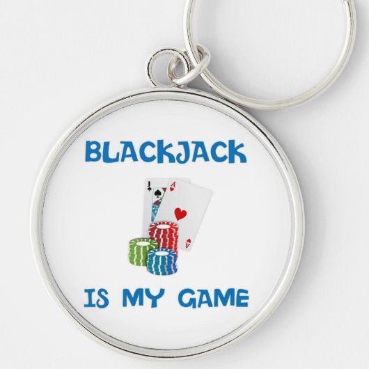 BLACKJACK IS MIJN GAME SLEUTELHANGER (Voorkant)