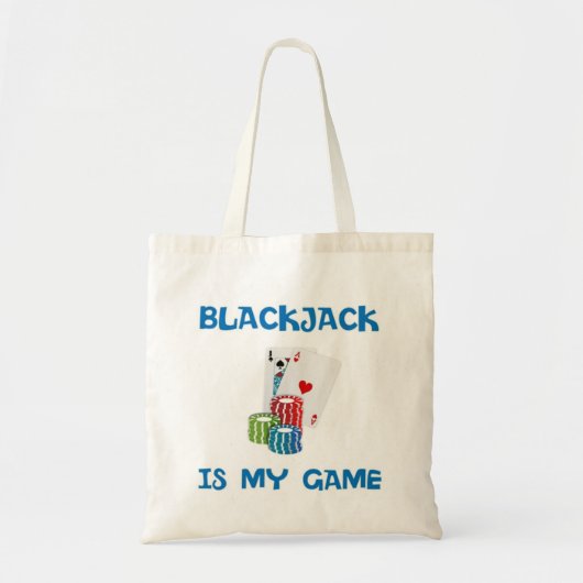 BLACKJACK IS MIJN GAME TOTE BAG (Voorkant)
