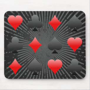 Blackjack/pokerkaarteenheden: Vectorkunst: Mousepa Muismat