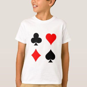 Blackjack/pokerkaarteenheden: Vectorkunst: T-shirt