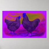 BlackLight-canvas Poster (Voorkant)