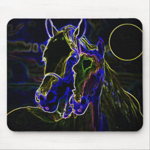 Blacklight Horses Muismat