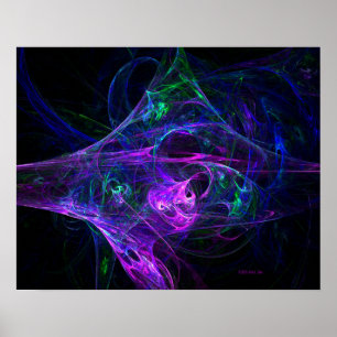 Blacklight Nightmare 16-inch x 20-inch Poster