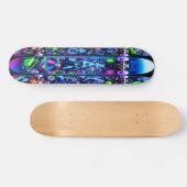 Blacklight Party Groove Skateboard (Horizontaal)
