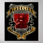 Blacklist Poster (Voorkant)