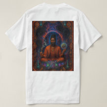 Blacklotus/ muurlotus records meditatie T-shirt 2