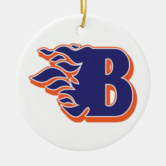 Blackman Blaze Youth Football en Cheerlead Keramisch Ornament