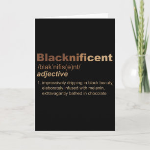 Blacknificent Definitie Melanine Zwarte Geschieden Kaart