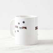 BlackOps Skull Shots Koffiemok (Voorkant links)
